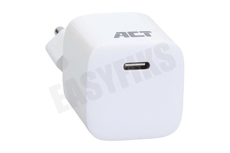 ACT AC2130 Compacte USB-C lader 20W Power Delivery en GaNFast