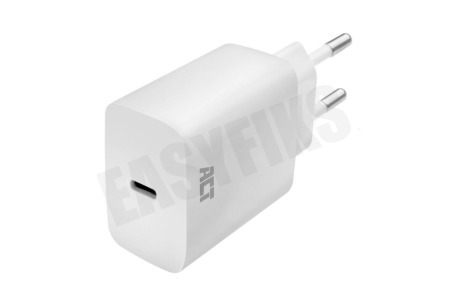 ACT AC2100 Compacte USB-C lader 20W met Power Delivery