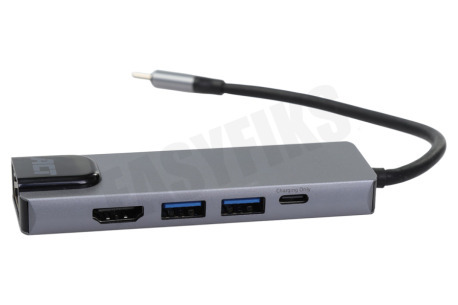 ACT AC7091 USB-C 4K docking station HDMI/ethernet/USB-A/PD