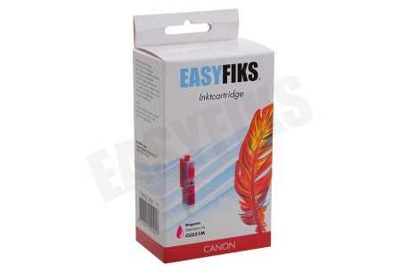 Easyfiks CLI-551M Inktcartridge CLI 551 Magenta