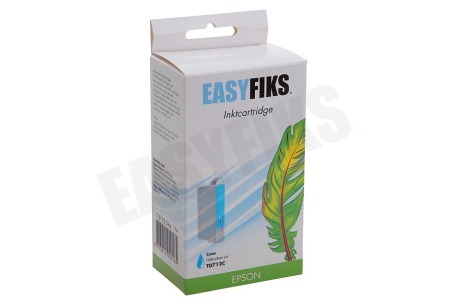 Easyfiks Epson printer Inktcartridge TO712 Cyan