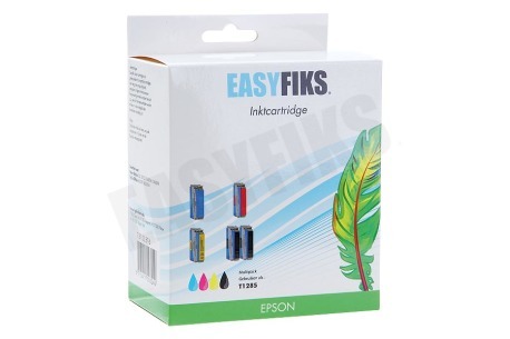 Easyfiks Epson printer Inktcartridge T1285 Multipack BK/BK/C/M/Y