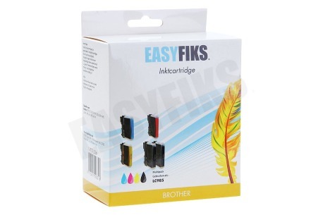 Easyfiks Inktcartridge LC 985 Multipack