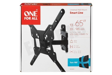 One For All WM2451 Muursteun Smart Line Turn 180 13-65"