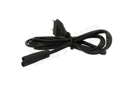 Elektra Netvoedingskabel C7, 230V, 5 Amp, 2x0.75mm2, 1.5 Meter