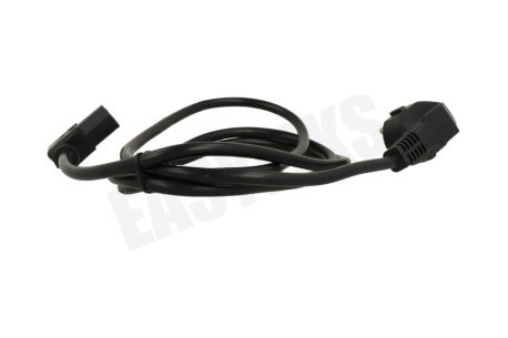 Easyfiks Netvoedingskabel C13, 230V, 3x0.75mm2, 1.8 Meter Zwart