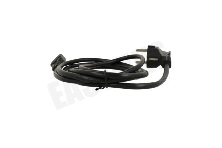 Easyfiks Netvoedingskabel C5, 230V, 10 Amp, 3x1mm2, 1,5Meter