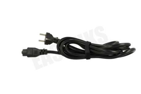 Easyfiks Netvoedingskabel C5, 230V, 10 Amp, 3x0.75mm2, 2,5Meter