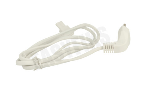 Easyfiks Netvoedingskabel C7 haaks, 2x0.75mm2, 1,5 Meter Wit