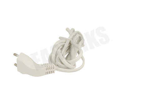 Easyfiks Netvoedingskabel C7 haaks, 2x0.75mm2, 2.5 Meter Wit