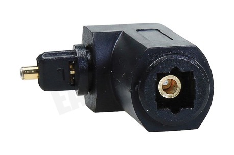 Easyfiks Toslink Adapter Haaks, 90 Graden, Male - Female