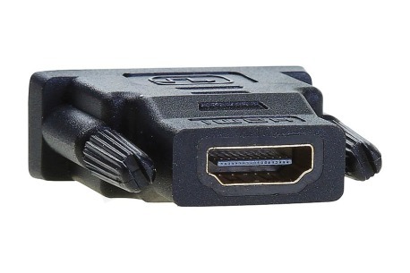 Easyfiks Verloopstekker, HDMI A Female - DVI Male