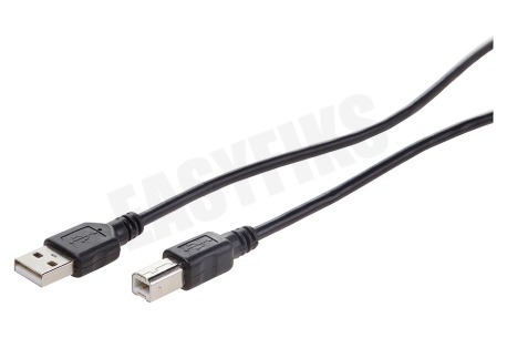 Easyfiks USB Aansluitkabel 2.0 A Male - USB 2.0 B Male, 1.5 Meter