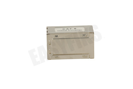 Easyfiks CAT5 Koppelstuk 2x RJ45 8p8c Contra Female Afgeschermd