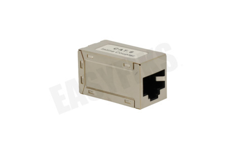 Easyfiks CAT5 Koppelstuk 2x RJ45 8p8c Contra Female Afgeschermd