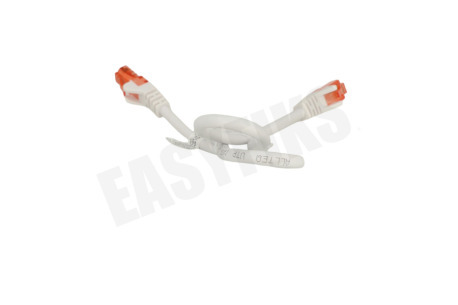 Easyfiks UTP CAT6 Netwerkkabel Wit, 0.5 meter, 2x RJ45 Male