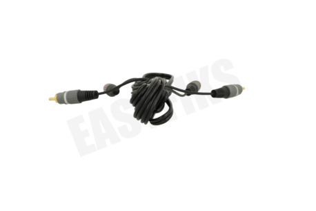 Easyfiks Tulp Kabel 2x RCA Male-2x RCA Male, 2.5 meter