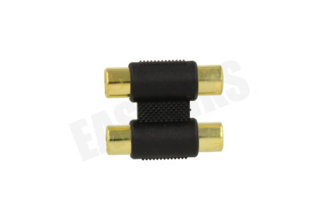 Easyfiks Tulp Adapter 2x Contra RCA Female - 2x Contra RCA Female