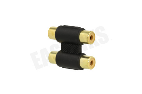 Easyfiks Tulp Adapter 2x Contra RCA Female - 2x Contra RCA Female