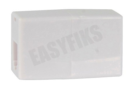 Easyfiks Telefoon Koppelstuk 2x RJ11 6p4c Contra Female, Wit