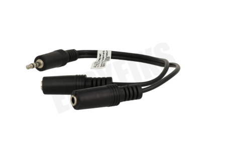 Easyfiks Jack Splitter 3.5mm Male - 2x Contra 3.5mm Female, 20cm