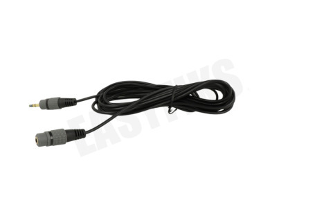 Easyfiks Jack Kabel 3.5mm Stereo Male - Female, 5 meter, Verguld