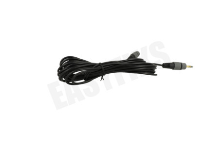Easyfiks Jack Kabel 3.5mm Stereo Male - Female, 5 meter, Verguld