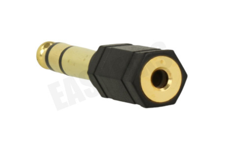 Easyfiks Jack Verloopstekker 6.3mm Male - Contra 3.5mm Female