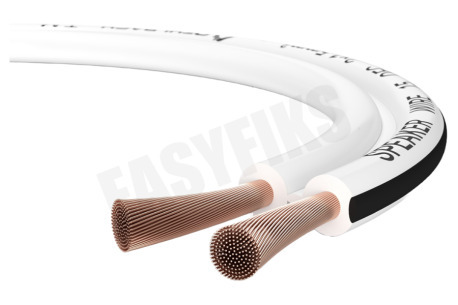 Oehlbach D1C191 Performance Luidsprekerkabel 2x1,5mm Wit
