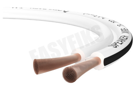 Oehlbach D1C195 Performance Luidsprekerkabel 2x1,5mm Wit