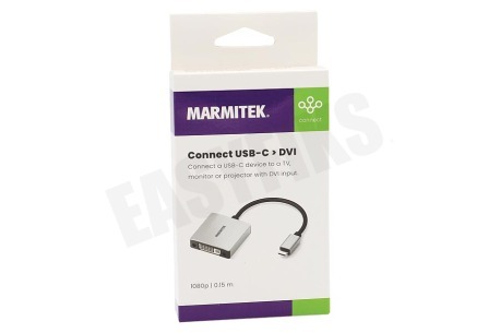 Marmitek Adapter USB-C > DVI
