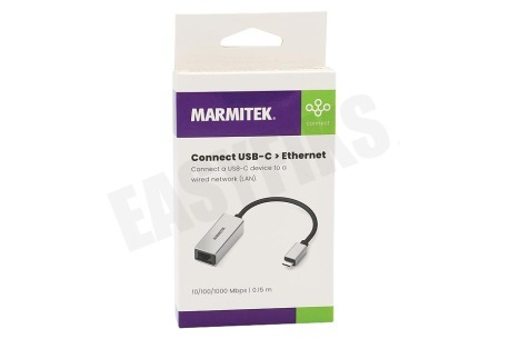 Marmitek Adapter USB-C > Ethernet