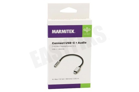 Marmitek Adapter USB-C > Jack 3,5mm
