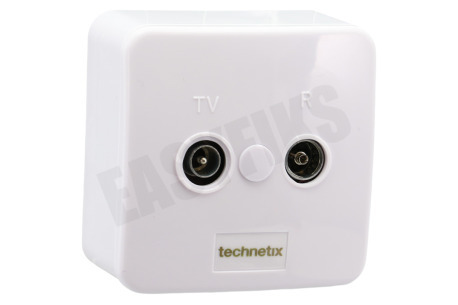 Technetix TRAS-2000-S Tweegatsdoos R/TV TRAS-2000 SHOP