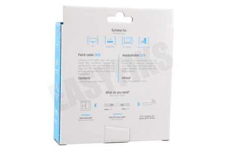 Technetix CAT6-5M-SHOP CAT6 UTP Aansluitkabel RJ45 5 Meter