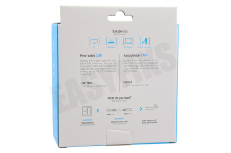Technetix CAT6-10M-SHOP CAT6 UTP Aansluitkabel RJ45 10 Meter