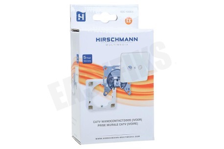 Hirschmann EDC 1000 E CATV Wandcontactdoos