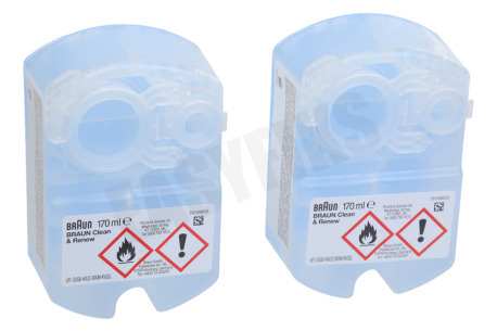 Braun Reiniger Clean & Renew cartridge 2x