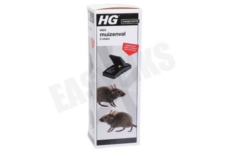 HG HGX Muizenval 2 stuks