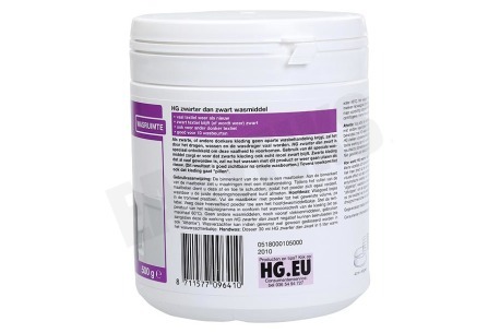 HG HG Zwarter dan Zwart Wasmiddel