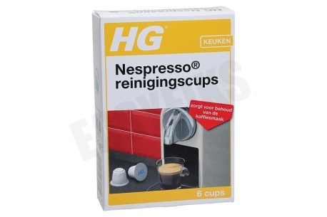 HG HG Nespresso Reinigingscups