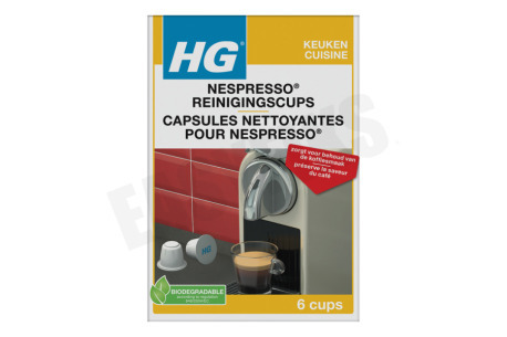 HG HG Nespresso Reinigingscups