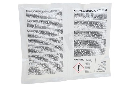 Krups Koffiezetapparaat Ontkalker Ontkalkingspoeder + PH strip