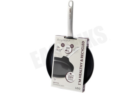BergHOFF LEO RECYCLED Omeletpan Antikleef Graphite 25cm