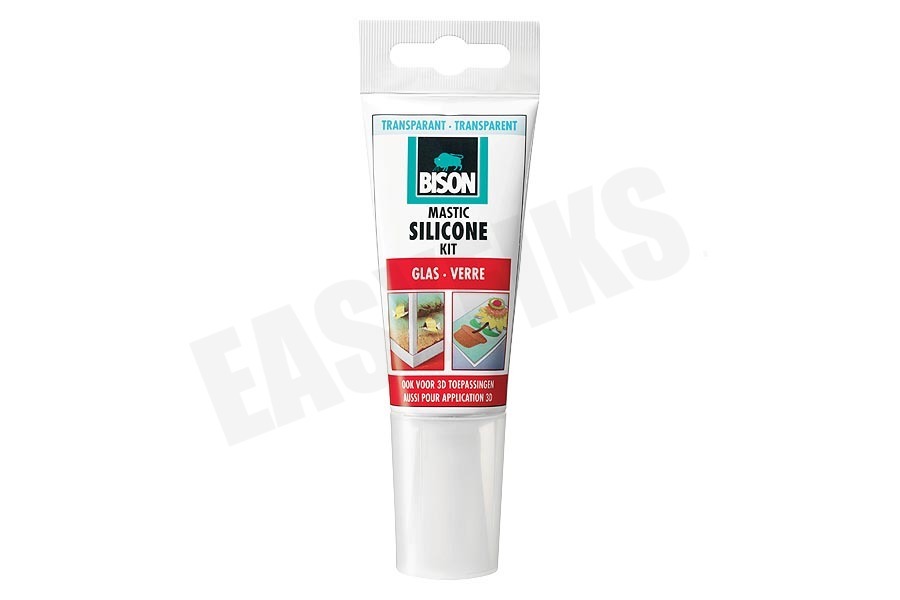 Bison Siliconenkit BISON -glas-transparant-