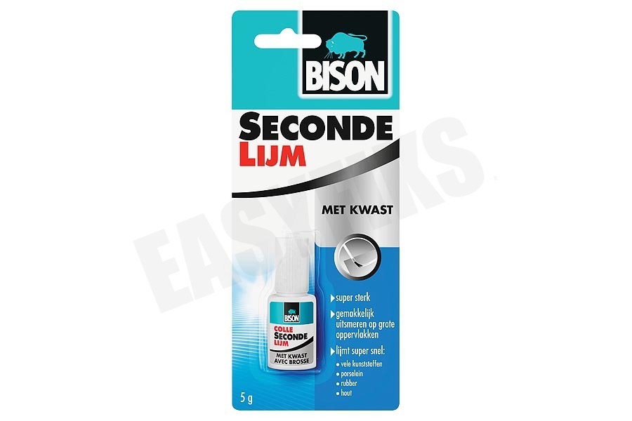 Bison Lijm Secondelijm (flacon + kwastje)