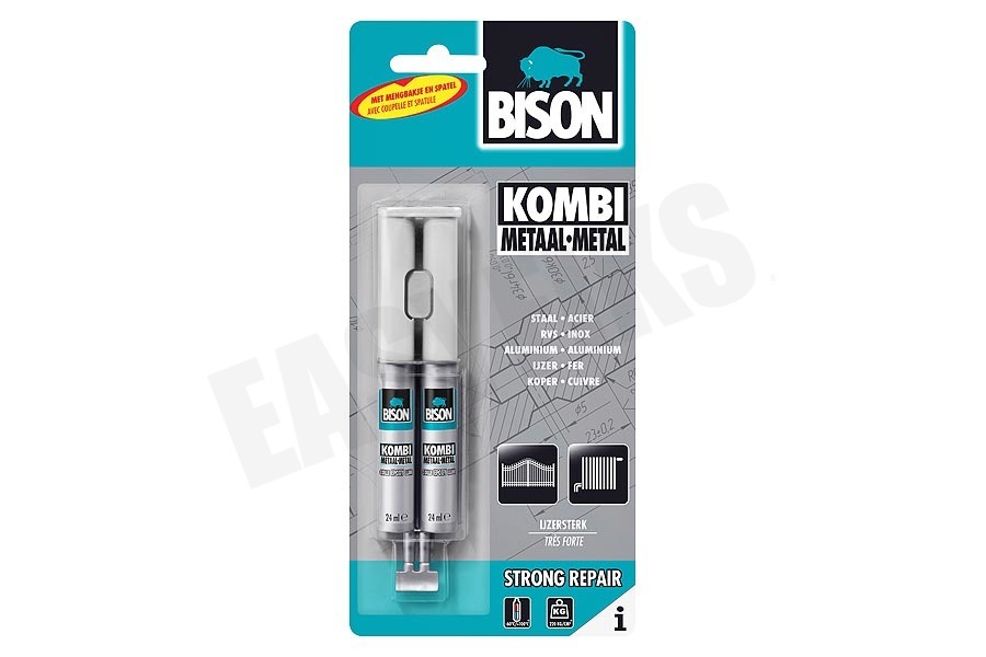 Bison Lijm Bison Kombi metaal