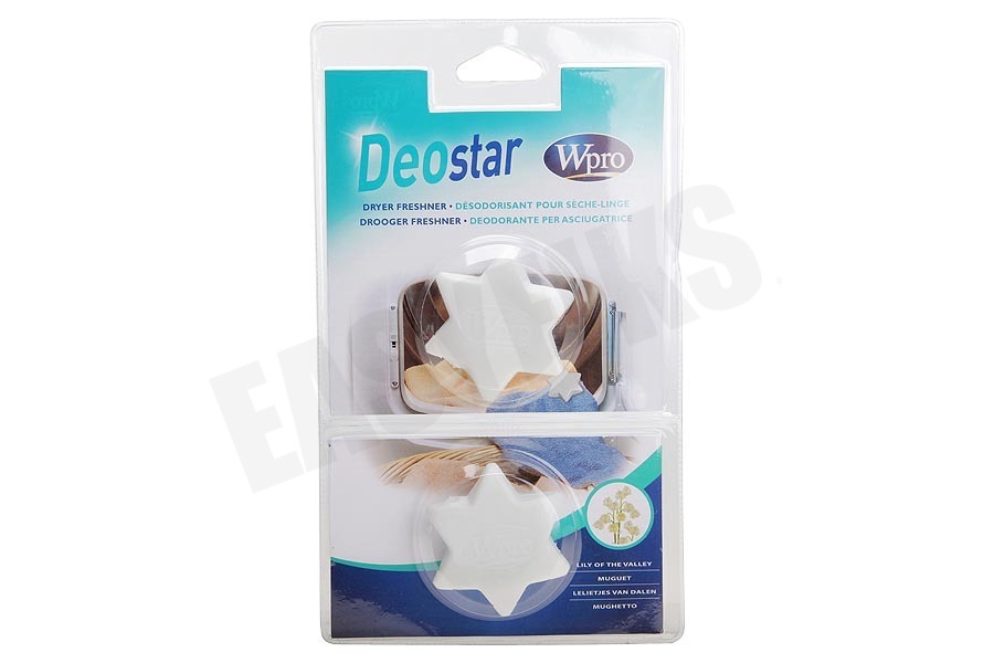 WPRO DDS100 WPRO Set van 2 DeoStar wasgoedverfrisser voor droger