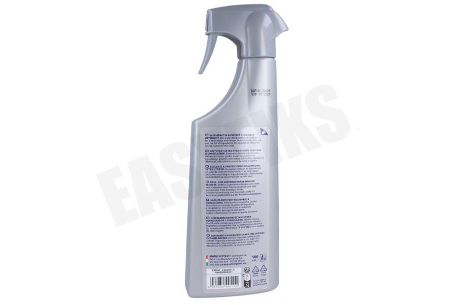 WPRO Koelkast FRI101 WPRO Koelkastreiniger - spray (500 ml)
