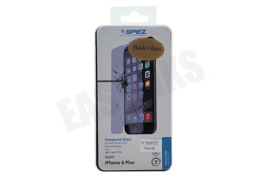 Spez Back Protector Veiligheidsglas / Tempered Glass